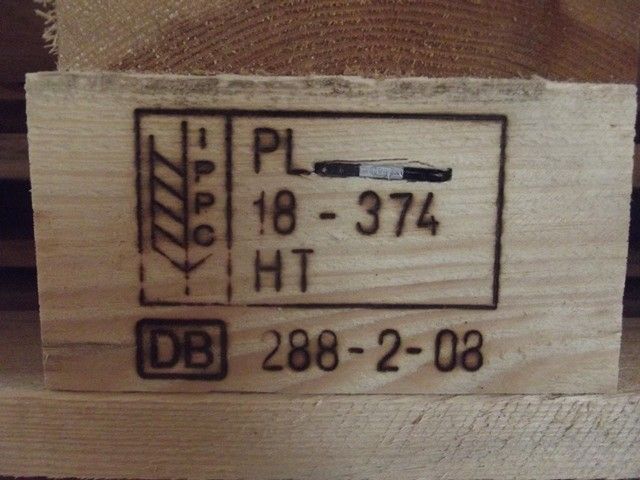 Oznaczenie IPPC PL-18 374 HT na produkcie ZEN-DREW